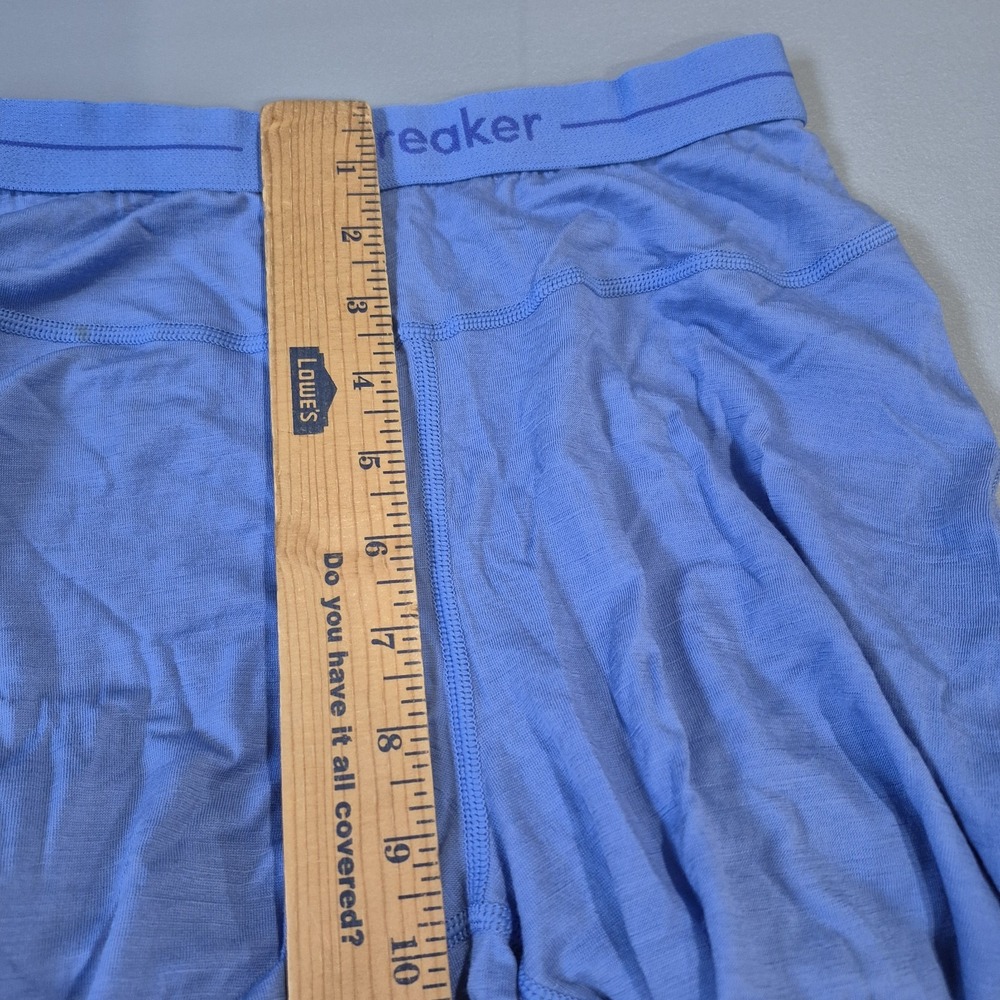Icebreaker Merino Wool Leggings Womens Small Blue 200 ZoneKnit Base Layer Vented - Picture 9 of 11